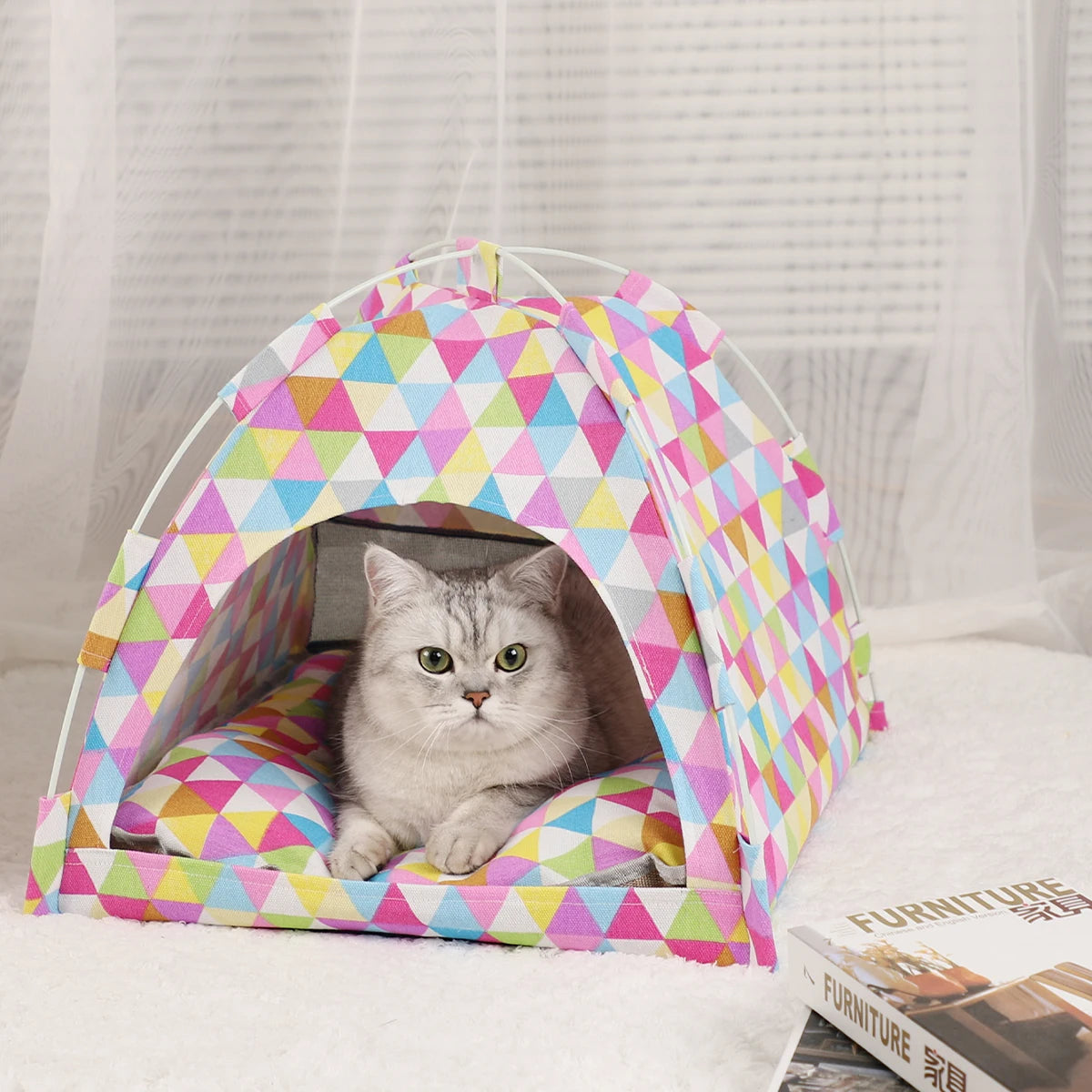 Cat Tent Bed