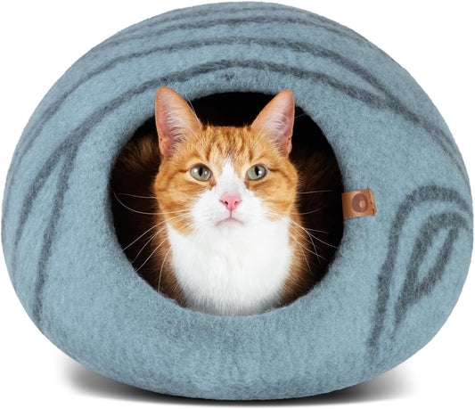 Handmade Wool Cat Cave