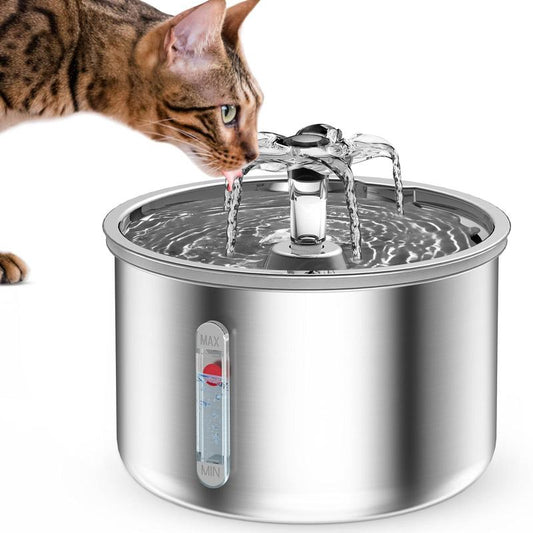 Stainless Steel Cat Water Fountain